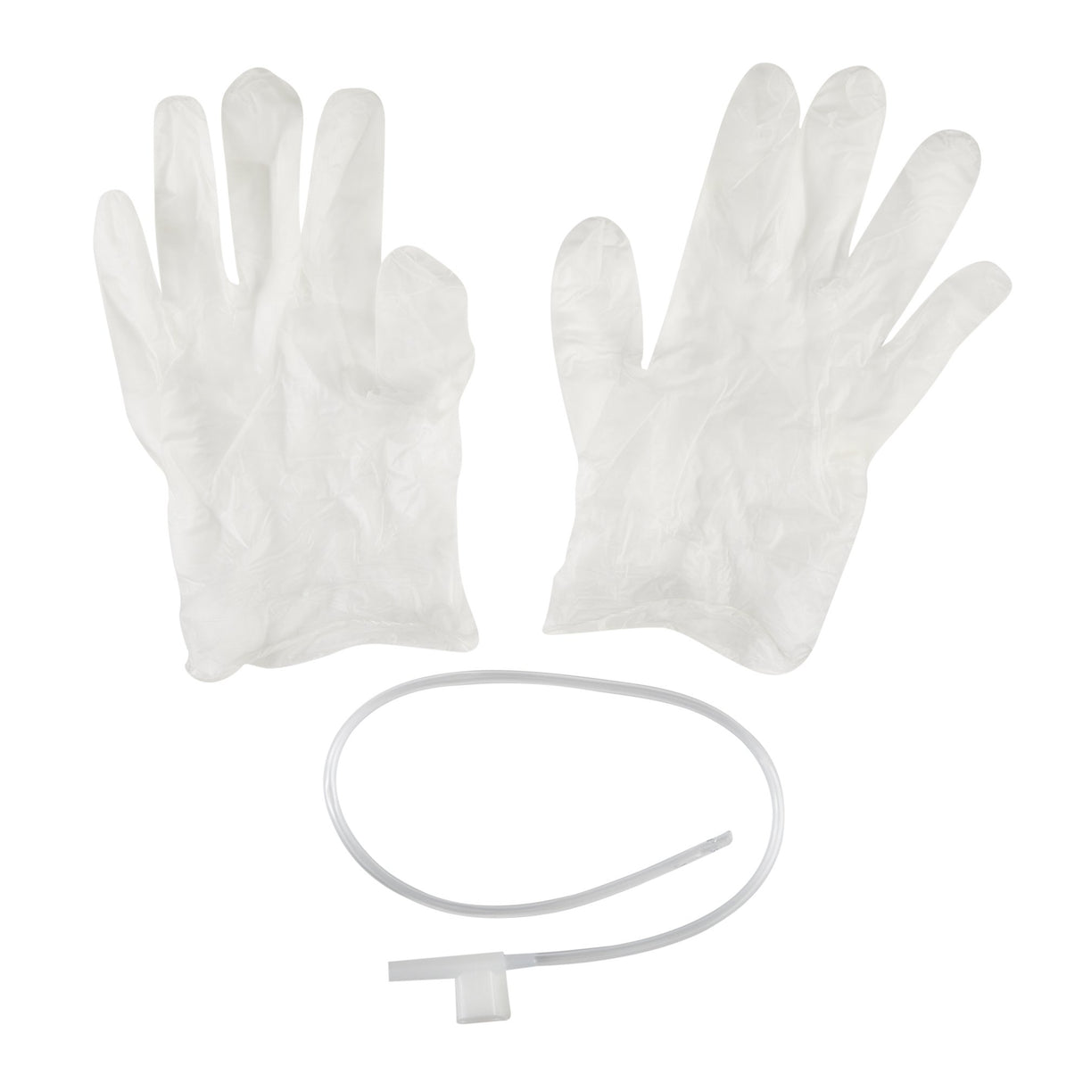 Suction Catheter Kit Tri-Flo® Cath-N-Glove® 14 Fr. Beveled Tip - BeHope