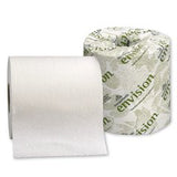 Toilet Tissue envision® White 1-Ply Standard Size Cored Roll 1210 Sheets 3-4/5 X 4 Inch - BeHope