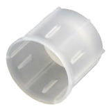 Globe® Scientific Tube Closure Polyethylene Two-Position Snap Cap Natural 12 mm For 12 mm Tubes NonSterile - BeHope