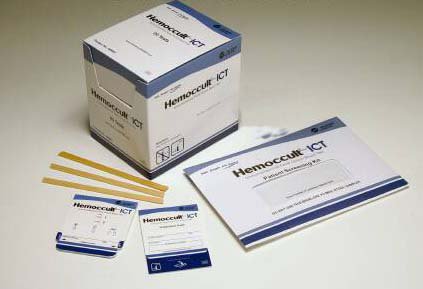 Cancer Screening Patient Sample Collection and Screening Kit Hemoccult® ICT 3-Day Fecal Occult Blood Test (iFOB or FIT) 40 Patient Kits CLIA Waived - BeHope