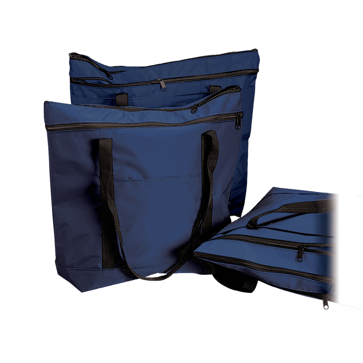 Nurse's Tote Bag Hopkins® Navy Blue Waterproof Fabric 4-3/4 X 14 X 14-3/4 Inch - Behope