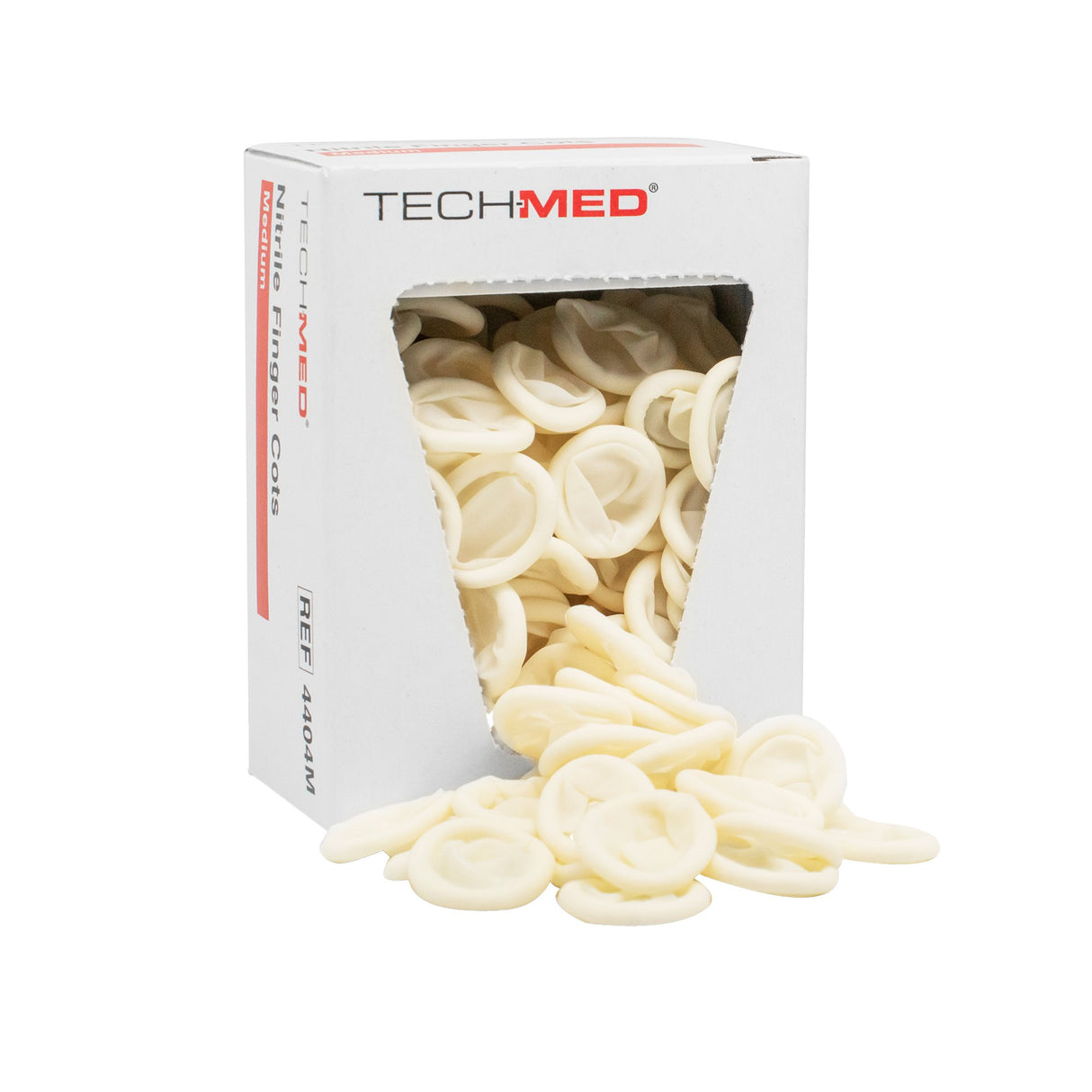 Finger Cot Tech-Med® Large 2-1/2 Inch Length Powder Free Nitrile NonSterile - BeHope