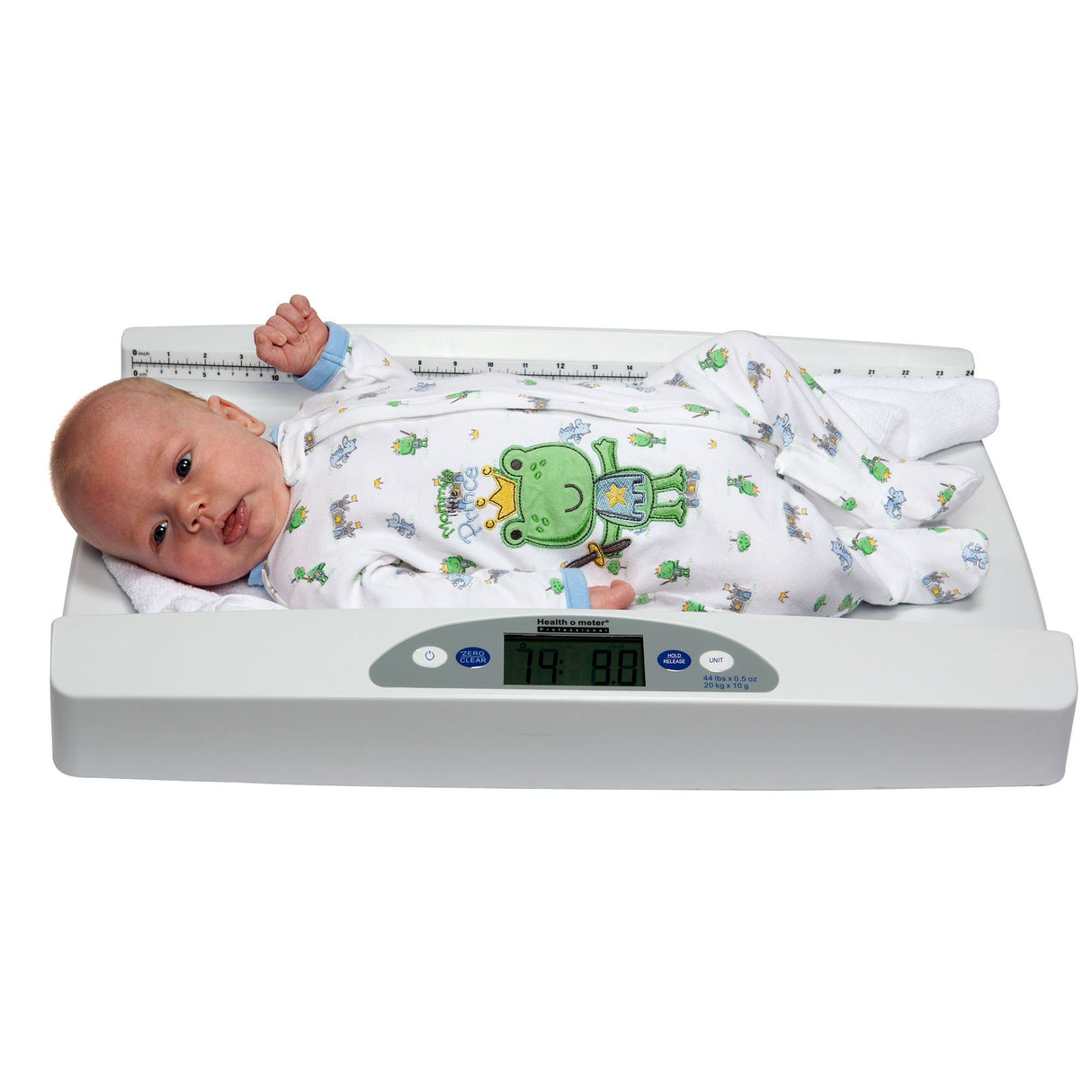 Pediatric Scale Health O Meter® Digital Display 44 lbs. / 20 kg Capacity White Battery Operated - BeHope
