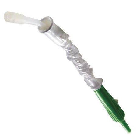 Oral Care Suction Tube Handle Q•Care® Angled Type Soft Tip Yankauer Style Control Valve Vent Sterile - BeHope