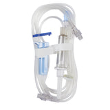 Iv Continu-flo Solution Set W/two Clearlink Luer Activated Valve & Luer Lock Adapter 112" Length 10 Drop Case/48 Each - BeHope