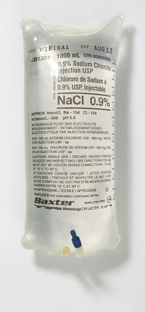 Baxter® Sodium Chloride 0.9% Injection Solution USP - BeHope