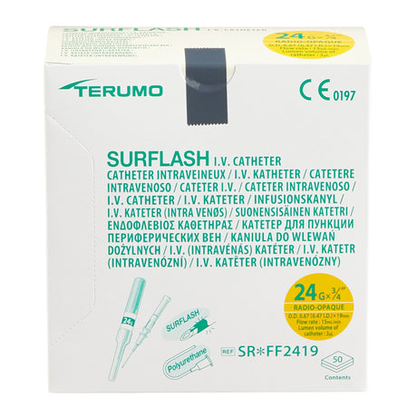 Peripheral IV Catheter Surflash® Polyurethane Straight Hub for Venous Access - BeHope