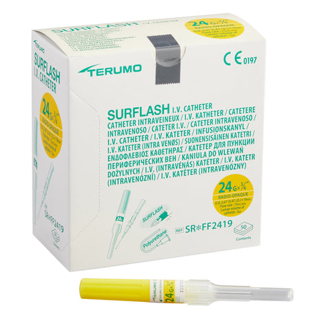 Peripheral IV Catheter Surflash® Polyurethane Straight Hub for Venous Access - BeHope