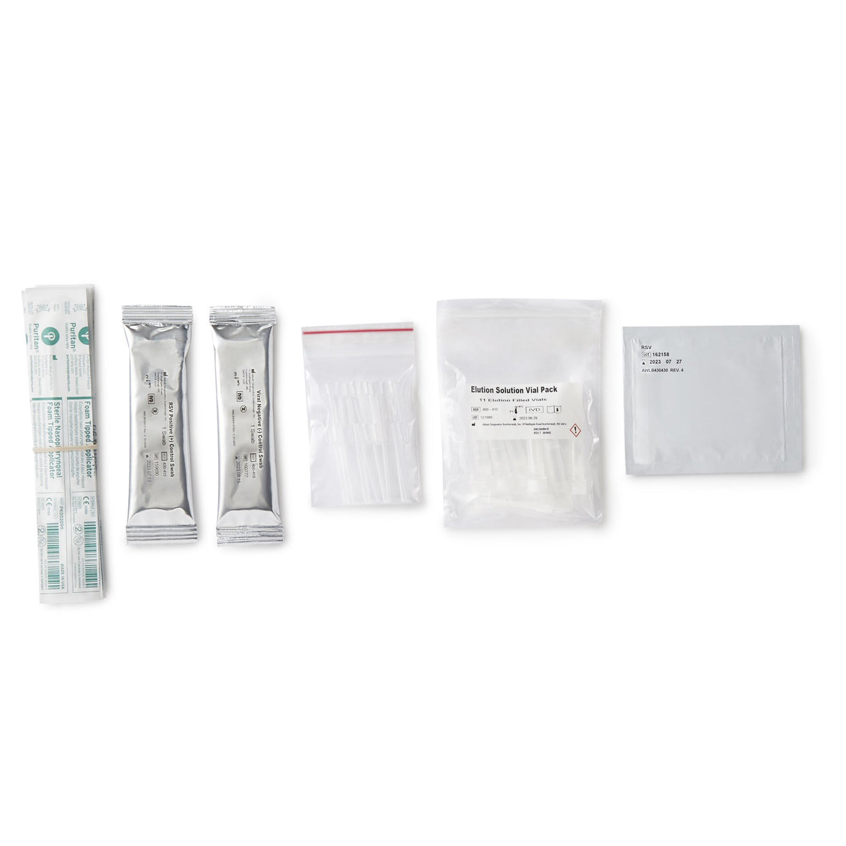 Respiratory Test Kit BinaxNOW® Respiratory Syncytial Virus Test (RSV) 10 Tests CLIA Waived - BeHope