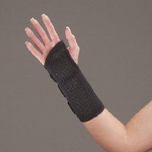 Wrist Brace DeRoyal® Low Profile Foam Left Hand Black Medium - BeHope