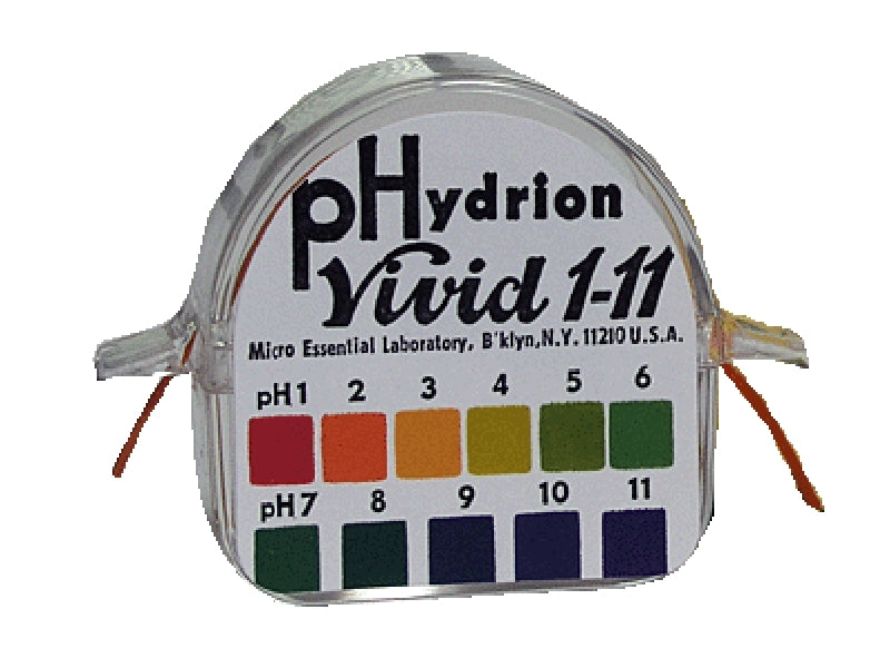 pH Test Paper Dispenser Hydrion® Vivid Wide Range - BeHope