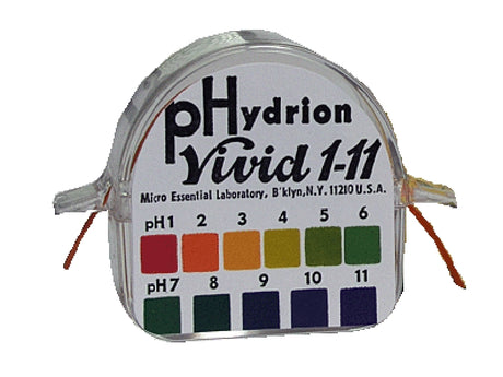 pH Test Paper Dispenser Hydrion® Vivid Wide Range - BeHope