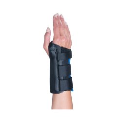 Wrist Undersleeve Exos Black, 6.5 To 8 Inch - Behope