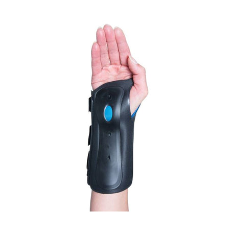 Wrist Brace Ossur® Exoform® Aluminum / Plastic Left Hand Black Large - BeHope