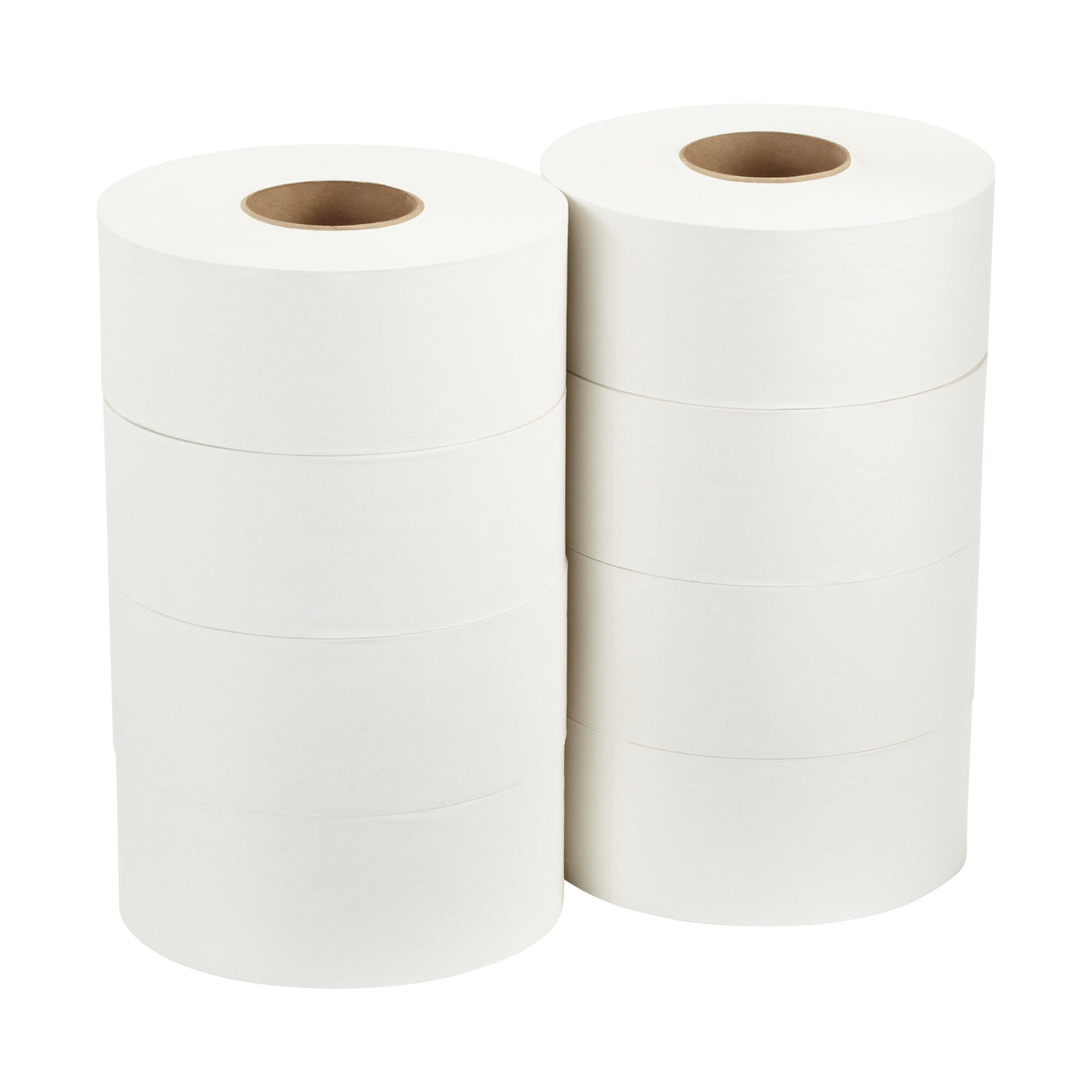 Toilet Tissue Pacific Blue Basic™ White 2-Ply Jumbo Size Cored Roll Continuous Sheet 3-1/5 Inch X 1000 Foot - BeHope