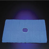 O.R. Towel with Fenestration DeRoyal® 17 W X 27 L Inch Blue Sterile - BeHope