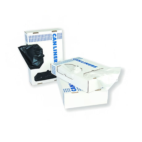 Trash Bag Heritage Bag 13 Gal. 0.50 Mil 24 X 32 Inch Black Flat Pack - Behope