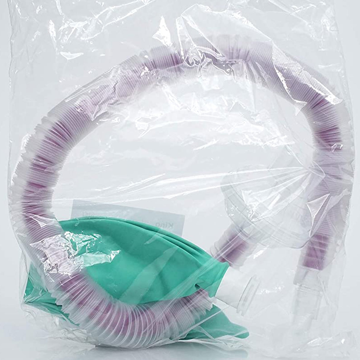 Universal Flex2® Anesthesia Breathing Circuit Coaxial Tube 108 Inch Tube Single Limb Adult 3 Liter Bag Single Patient Use - BeHope