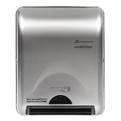 Paper Towel Dispenser enMotion® Silver Stainless Steel Touch Free Wall Mount - BeHope