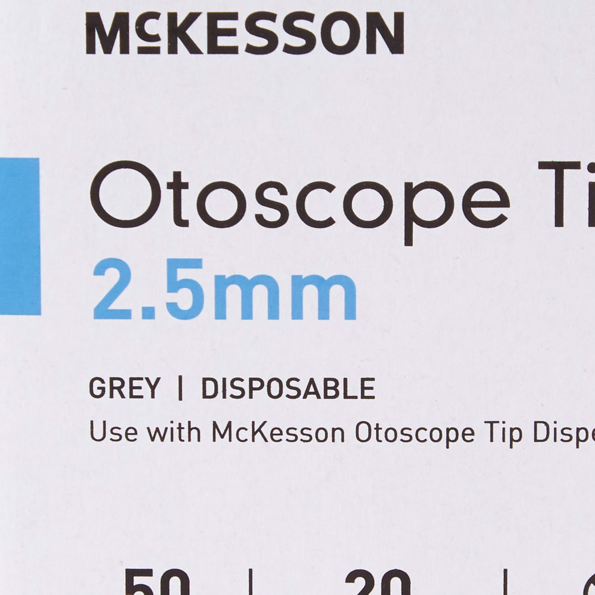 Ear Speculum Tip Child Size Plastic 2.5 mm Disposable - BeHope