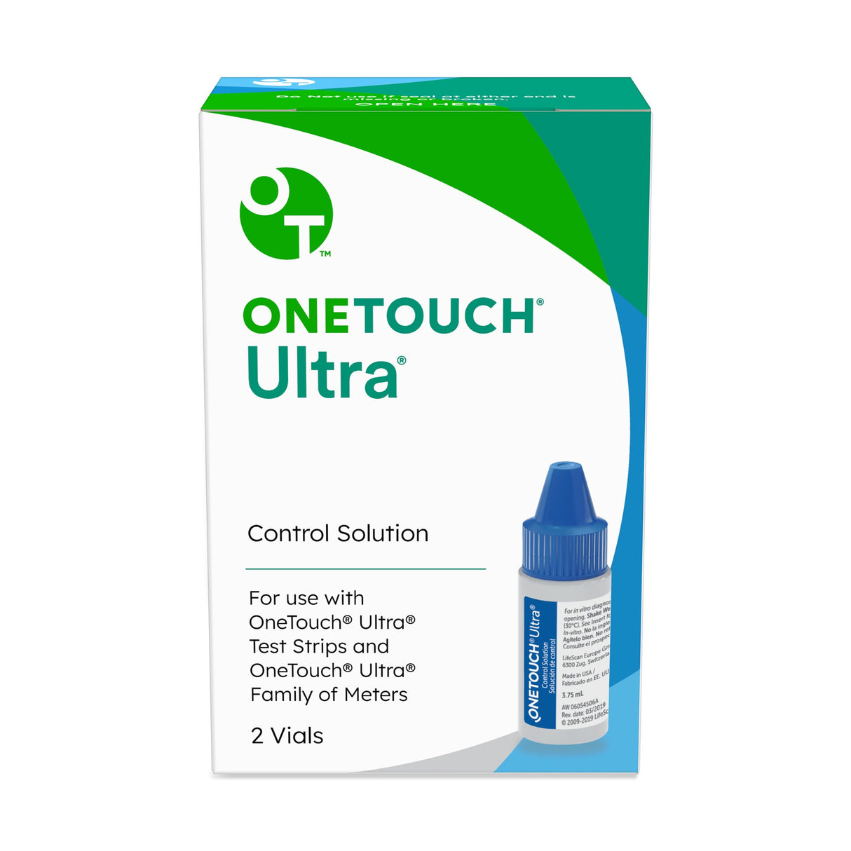 Blood Glucose Control Solution One Touch® Ultra Level 1 & 2 - BeHope