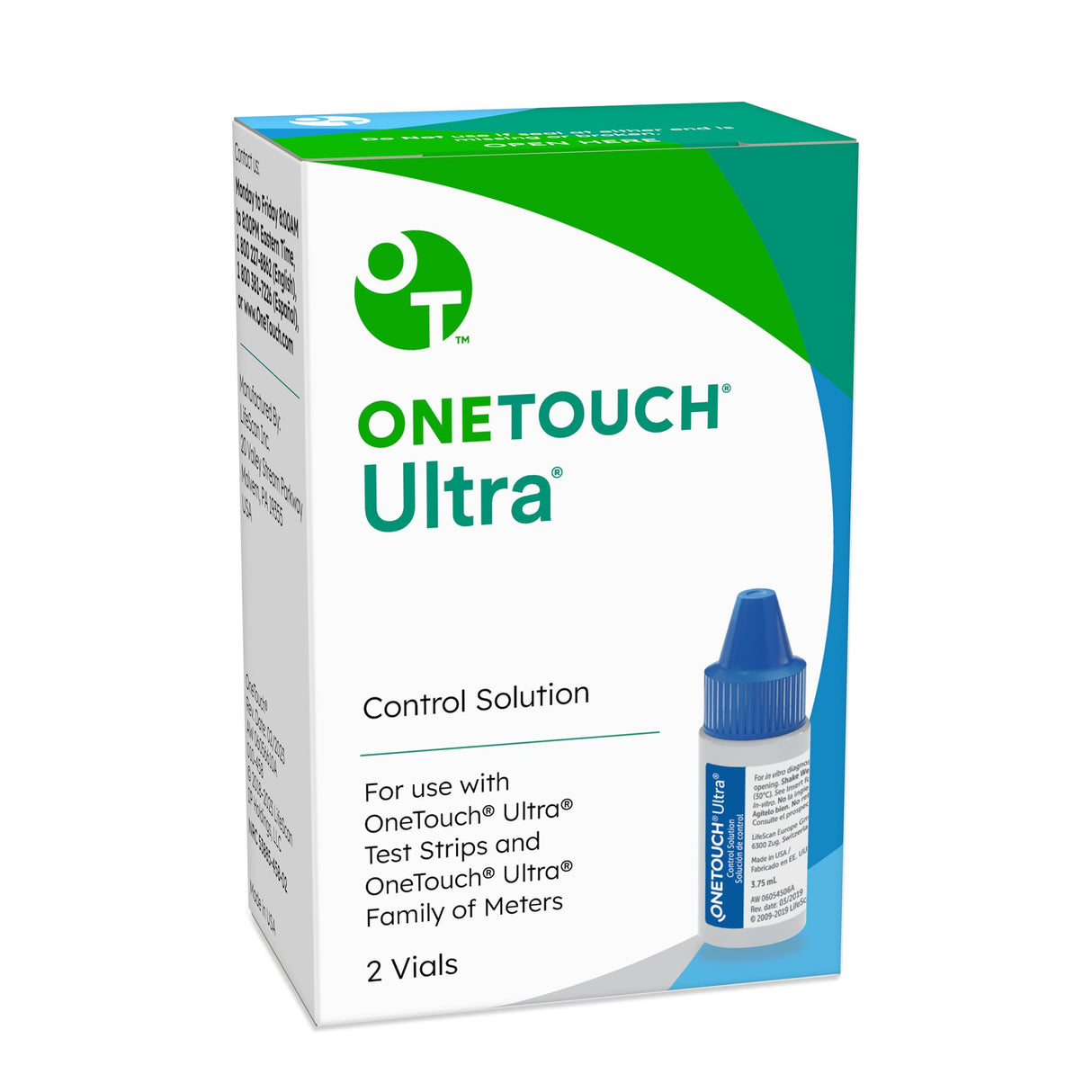 Blood Glucose Control Solution One Touch® Ultra Level 1 & 2 - BeHope