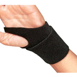 Wrist Support ProCare® Wraparound / Wristlet Neoprene Left or Right Wrist Black One Size Fits Most - BeHope