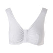 Post-Surgical Bra McKesson 32 Inch Chest White Front Hook and Eye Closure Hook and Loop Shoulder Strap - BeHope