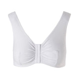 Post-Surgical Bra McKesson 32 Inch Chest White Front Hook and Eye Closure Hook and Loop Shoulder Strap - BeHope
