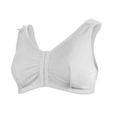 Post-Surgical Bra McKesson 36 Inch Chest White Front Hook and Eye Closure Hook and Loop Shoulder Strap - BeHope
