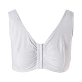Post-Surgical Bra McKesson 40 Inch Chest White Front Hook and Eye Closure Hook and Loop Shoulder Strap - BeHope
