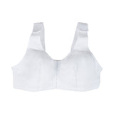 Post-Surgical Bra McKesson 42 Inch Chest White Front Hook and Eye Closure Hook and Loop Shoulder Strap - BeHope