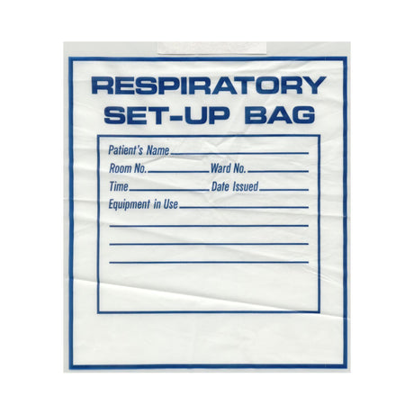 Mckesson Respiratory Set-up Bag Patient Form - BeHope