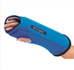 Resting Wrist / Hand Splint ProCare® IMAK® RSI Adjustable Pil-O-Splint® Cotton / Flannel / Foam Left or Right Hand Blue One Size Fits Most - BeHope