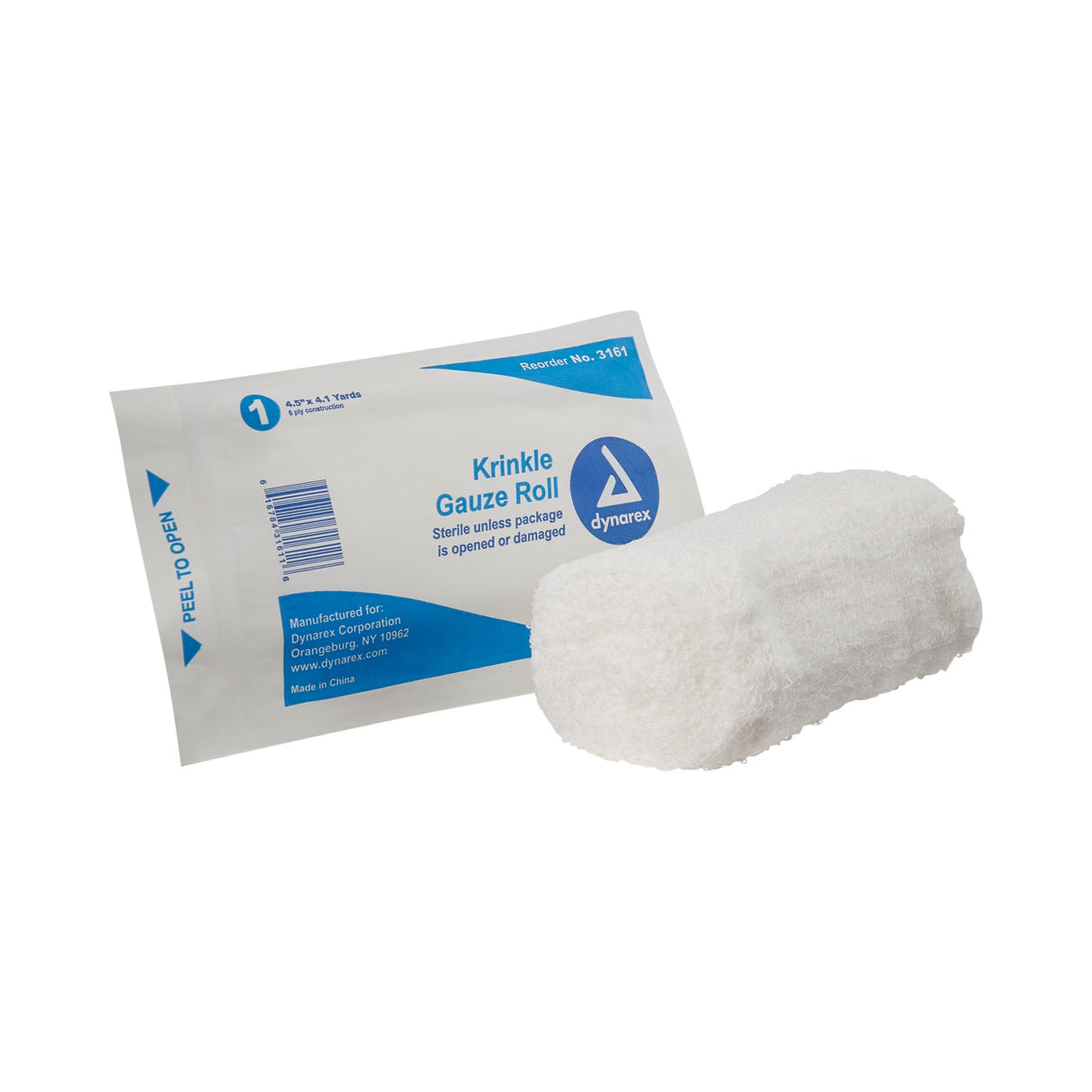 Fluff Bandage Roll Dynarex® Sterile Absorbent Cotton Gauze - BeHope