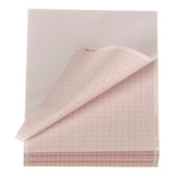Recording Chart Paper Z-Fold Red Grid - BeHope