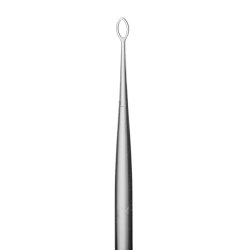 Ear Curette Aesculap® Billeau Flexible Oval Loop Tip Hexagonal Handle - BeHope