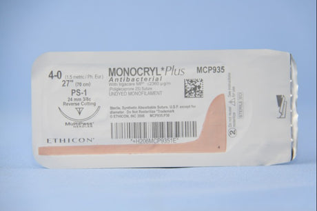 Absorbable Antibacterial Suture With Needle Monocryl™ Plus Poliglecaprone 25 Irgacare MP - BeHope