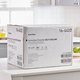 Sterilization Pouch McKesson Ethylene Oxide (EO) Gas / Steam 12 X 15 Inch Transparent Blue / White Self Seal Paper / Film - BeHope