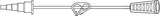 Mic Enteral Feeding Extension Set for Patient Nutrition - BeHope