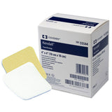 Foam Dressing Kendallâ„¢ Foam Island 4 X 4 Inch With Border Film Backing Acrylic Adhesive Square Sterile - BeHope