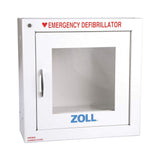 AED Wall Cabinet with Alarm for Zoll® AED Plus Defibrillator - BeHope