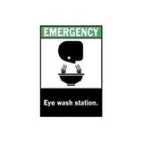 Wall Sign First Aid Sign Emergency Eye Wash Station With Pictogram - BeHope