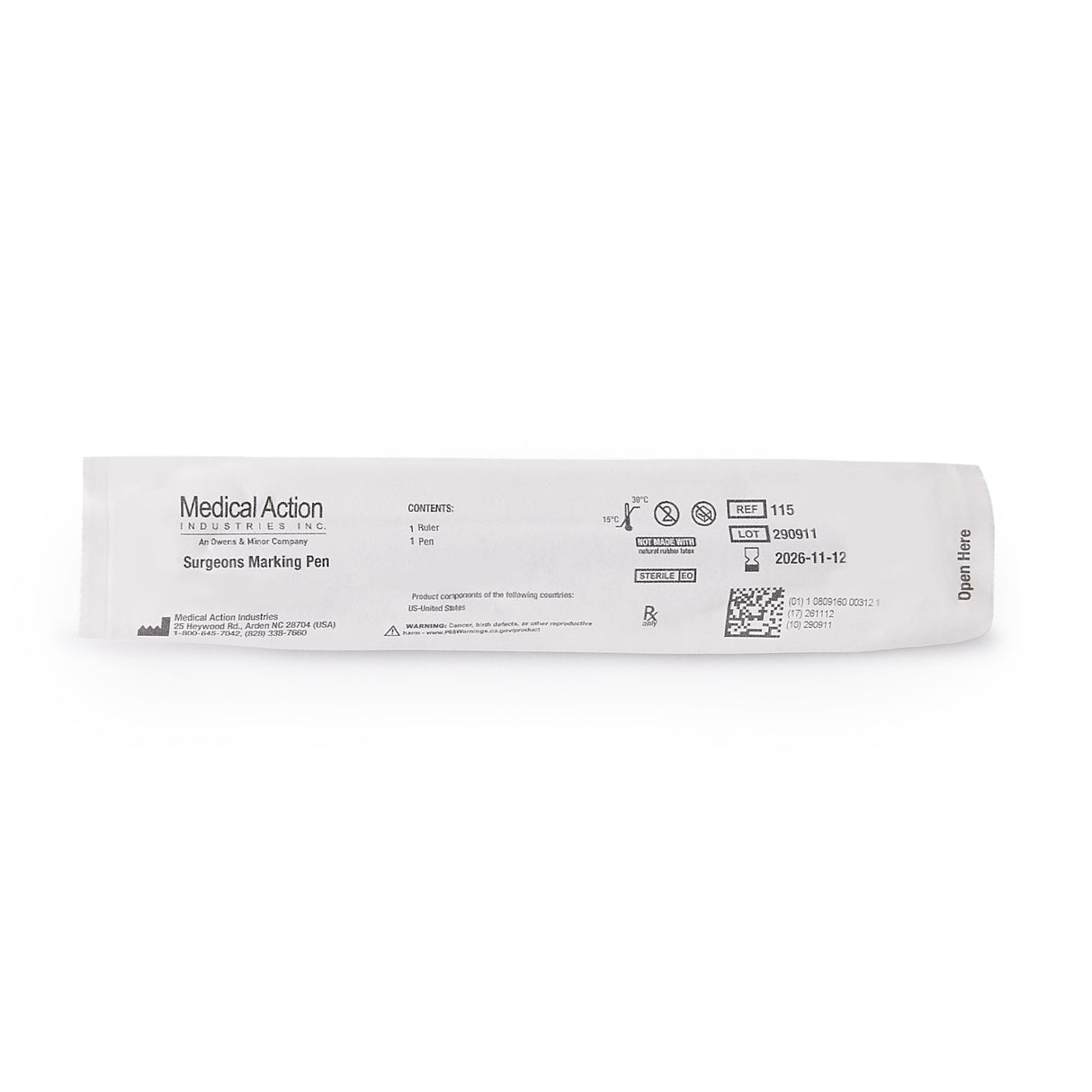 Skin Marker Medical Action Sterile Gentian Violet Ink for Surgical Marking - BeHope