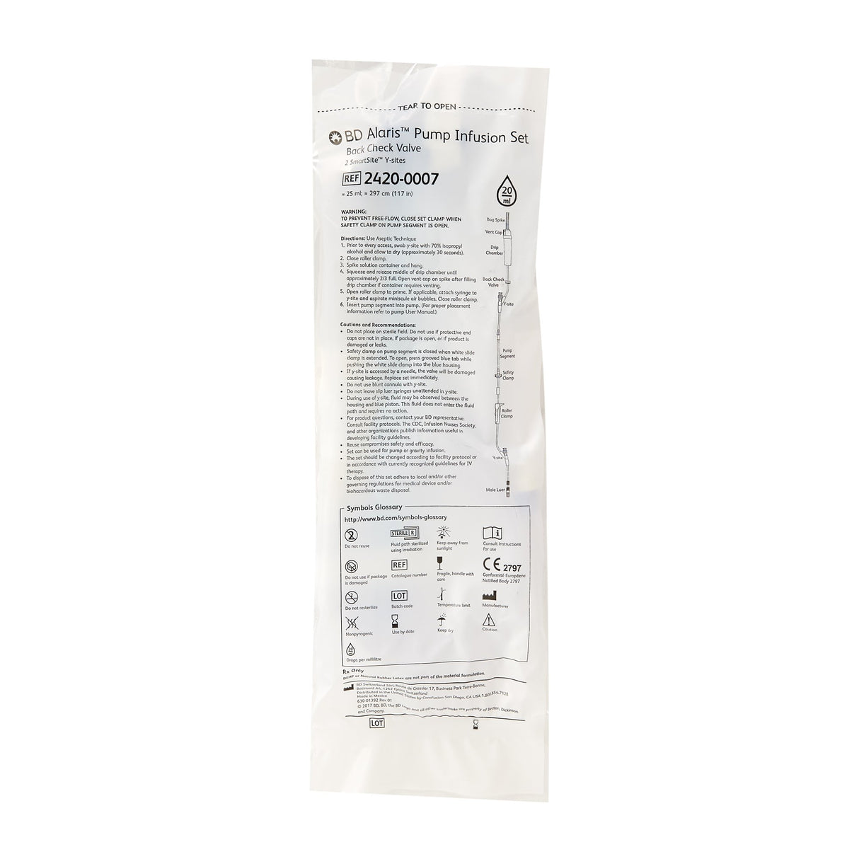 Alaris® Pump IV Set for Versatile Infusion Therapy - BeHope