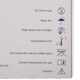 Foam Dressing Aquacel® 5-1/2 X 8 Inch With Border Waterproof Film Backing Silicone Adhesive Heel Sterile - BeHope