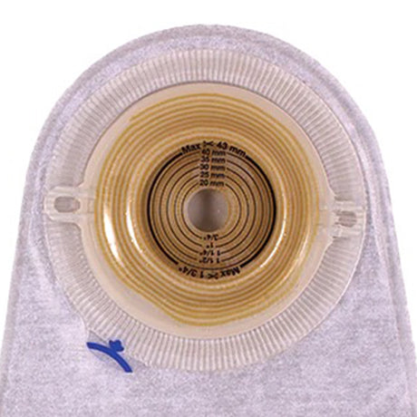 Urostomy Pouch Assura® One-piece System Convex Barrier Drainable with Belt Loops - BeHope