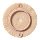 Ostomy Barrier Assura® Precut, Extended Wear Silicone Based Adhesive 60 mm Flange Blue Code System Synthetic Resin 1-9/16 Inch Opening - BeHope