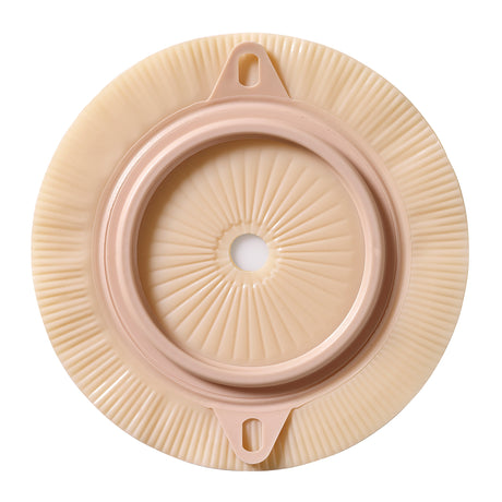 Ostomy Barrier Assura® Precut, Extended Wear Silicone Based Adhesive 60 mm Flange Blue Code System Synthetic Resin 1-9/16 Inch Opening - BeHope