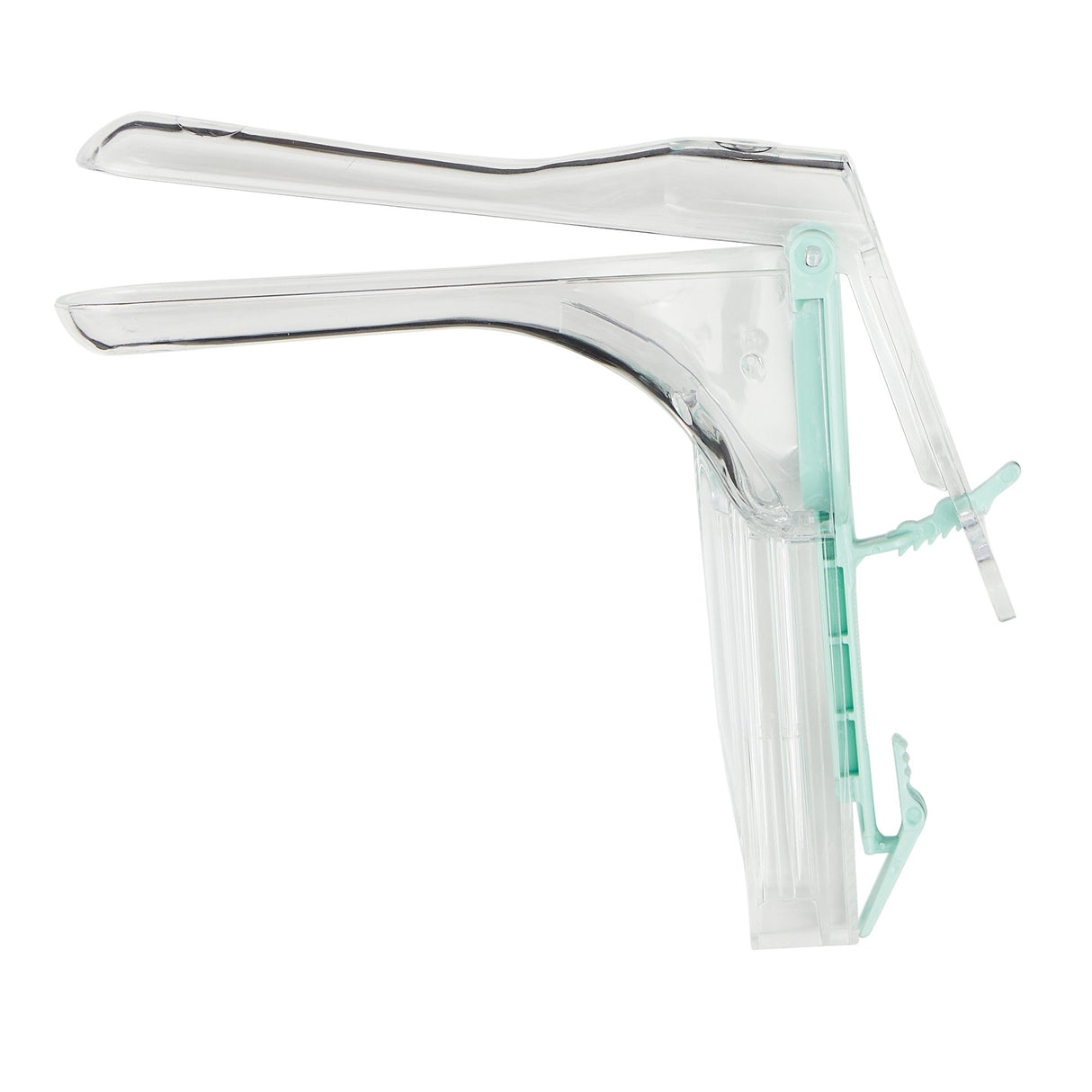Vaginal Speculum McKesson Graves NonSterile Office Grade Acrylic Medium Double Blade Duckbill Disposable Corded Light Source Compatible - BeHope